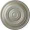 Ekena Millwork Niobe Ceiling Medallion (Fits Canopies up to 8 5/8"), Hand-Painted Flash Gold, 18"OD x 1 1/2"P CM18NIFLS - alternate 1